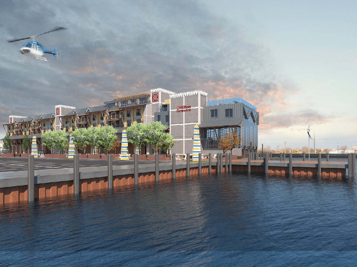 Freeport industrial and marina zones, NY - The Freeport Hotel — ZAD . Zambrano Architectural Design